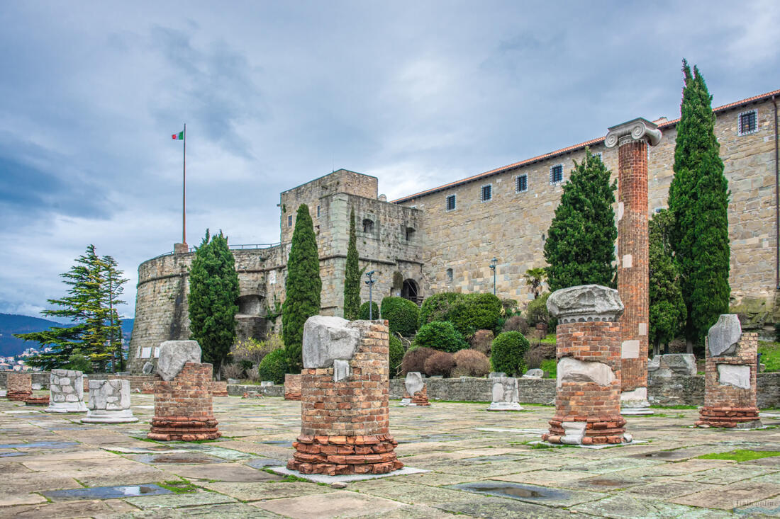 Zamek San Giusto i pozostałości archeologiczne, Triest