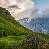 Arabba-Marmolada w lecie