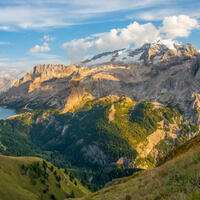 Arabba-Marmolada w lecie