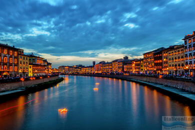 Pisa - slavnosti La Luminara di San Ranieri