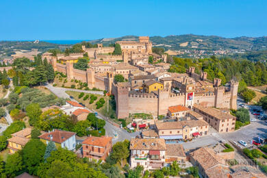 Gradara, sceneria historii miłosnej Paolo i Franceski