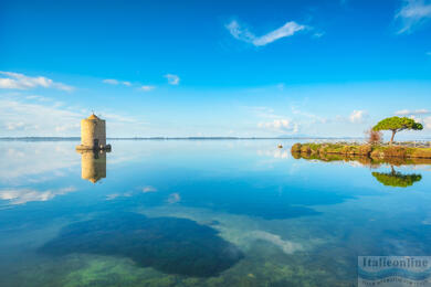 Hiszpański młyn w Orbetello