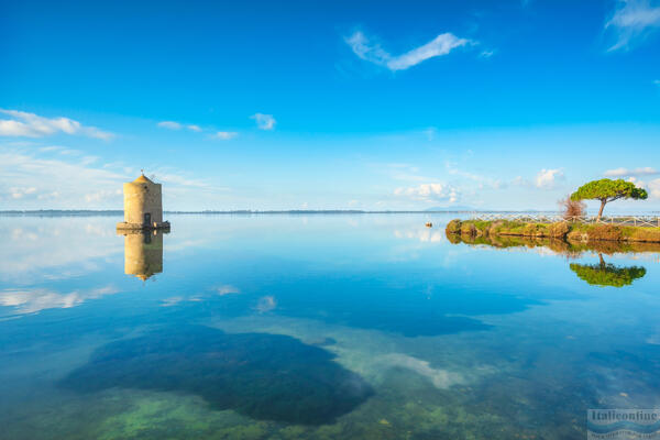 Hiszpański młyn w Orbetello